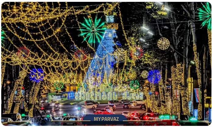 بازار کریسمس تفلیس